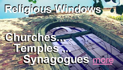 Religious Windows by Branden Gates Studios